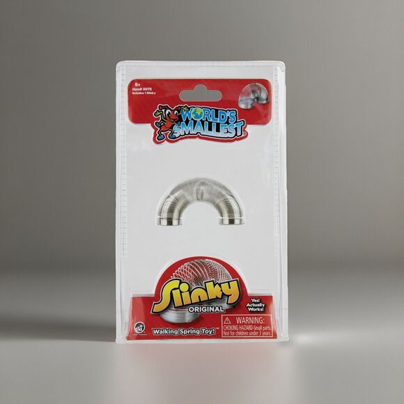 🔥World's Smallest Slinky Walking Spring Toy BNWT🔥 - Picture 1 of 2